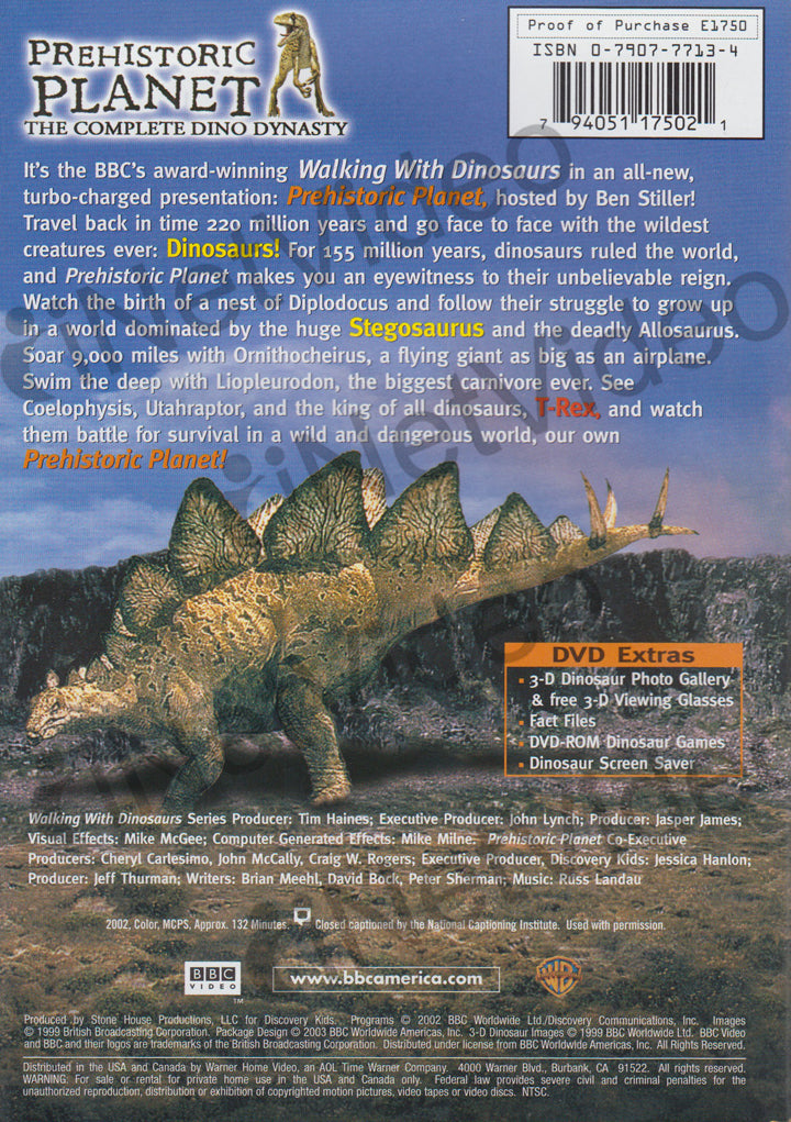 Prehistoric Planet - The Complete Dino Dynasty on DVD Movie