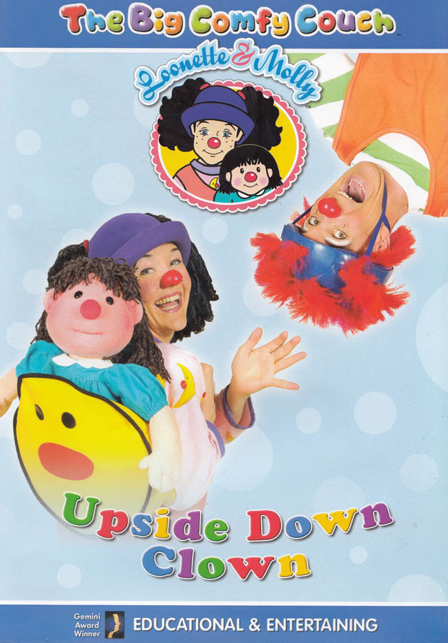 The Big Comfy Couch - Upside Down Clown - Vol.5 on DVD Movie