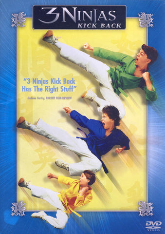 3 Ninjas Kick Back (Blue Cover) DVD Movie 