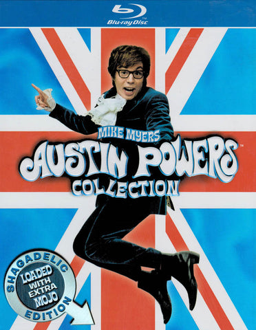 Austin Powers Collection - Shagadelic Edition Loaded With Extra Mojo (Blu-ray) (Boxset) BLU-RAY Movie 