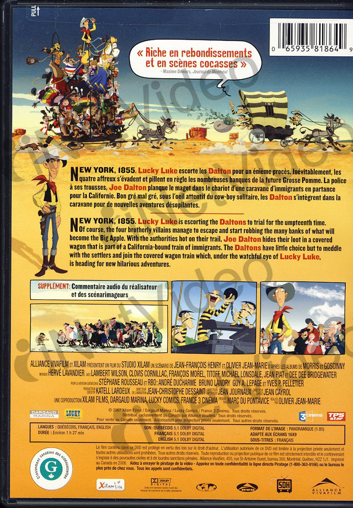 Lucky Luke - Tous A L'ouest - Le film (Lucky Luke - Go West - The