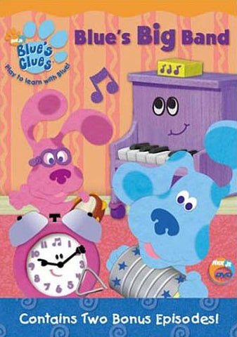 Blue's Clues - Blue's Big Band DVD Movie 