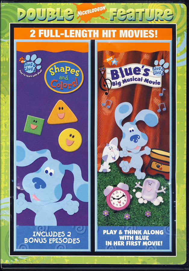 Blue's Clues - Shapes and Colors!/Blue's Big Musical Movie (Double