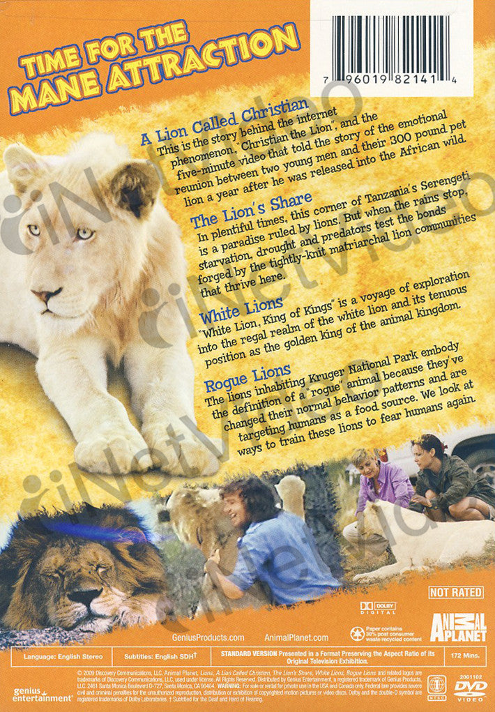 Lions - Animal Planet on DVD Movie