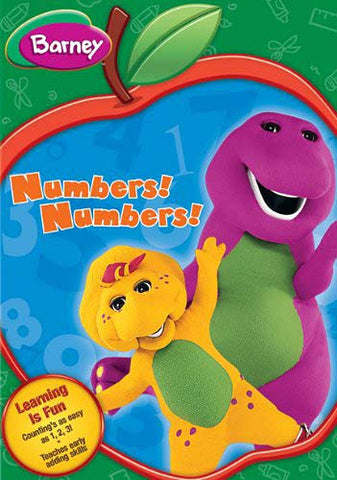 Barney - Numbers! Numbers! DVD Movie 