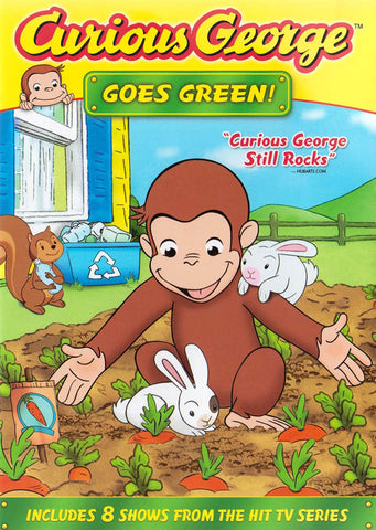 Curious George Goes Green DVD Movie 