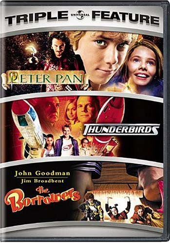 Peter Pan / Thunderbirds / The Borrowers (Triple Feature) on DVD Movie