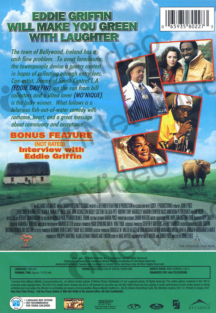 Irish Jam on DVD Movie