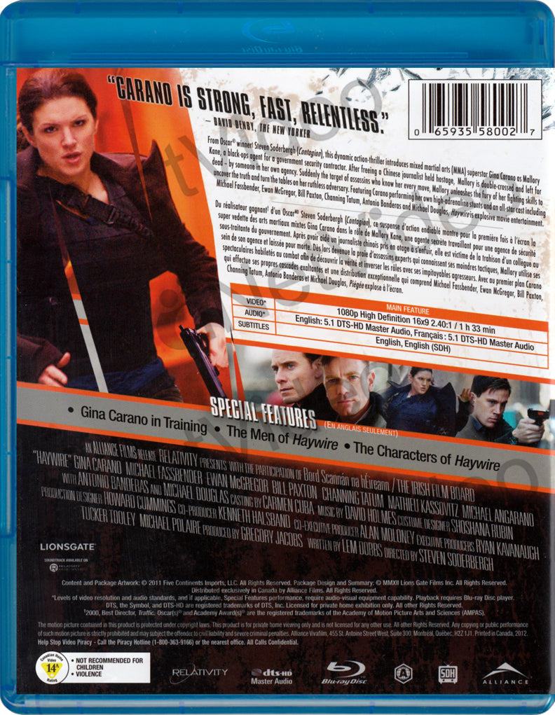 Haywire(Bilingual)(Blu-ray) on BLU-RAY Movie