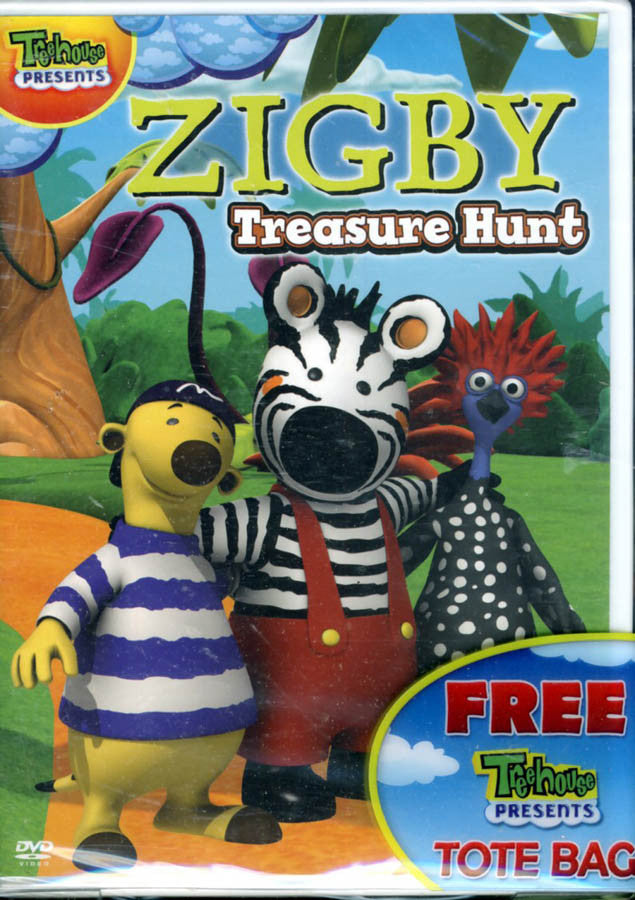 Zigby: Treasure Hunt (Boxset) on DVD Movie