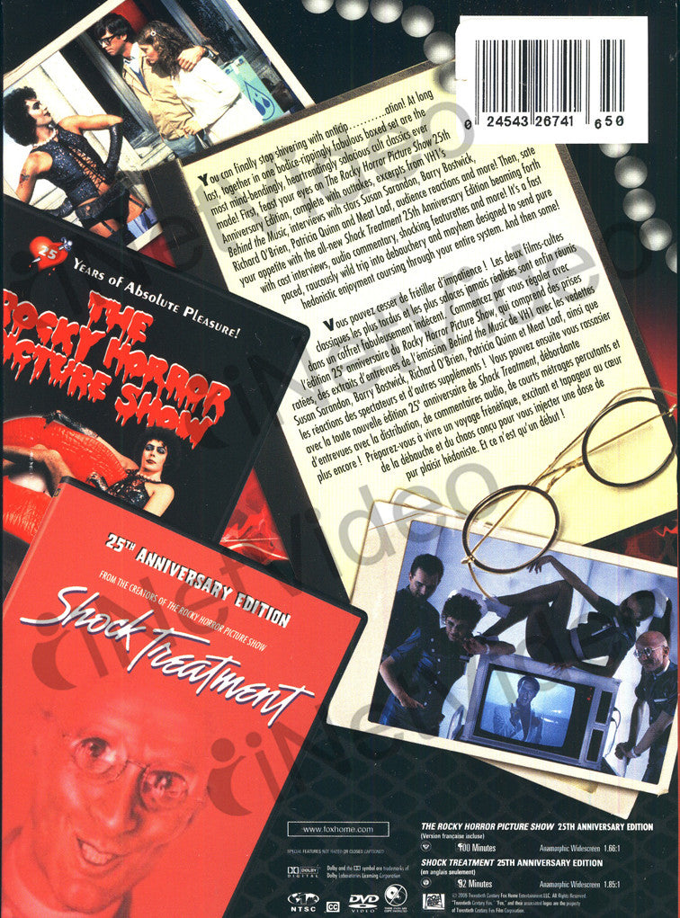 The Rocky Horror Picture Show / Shock Treatment (3-Disc