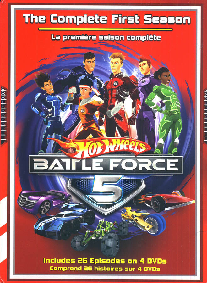 Hot Wheels - Battle Force 5- Complete First Season (Boxset) on DVD