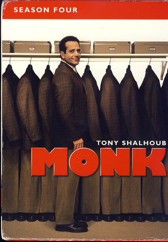 Monk - Season Four (4) (Boxset) DVD Movie 