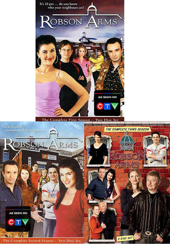 Robson Arms - The Complete Season 1, 2 and 3 (3 Pack) (Boxset) DVD Movie 