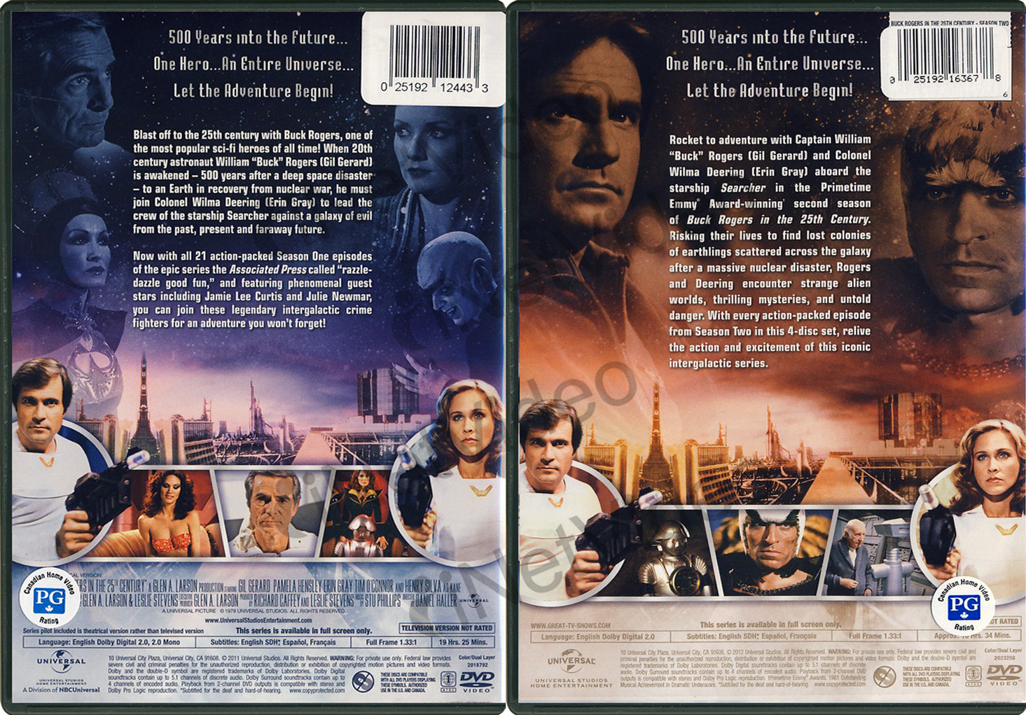 Buck Rogers in the 25th Century - Complete Series (Season 1 u0026 2)(Boxset) on  DVD Movie