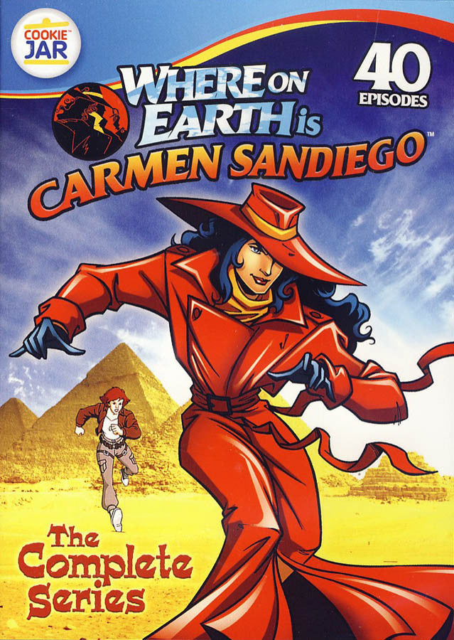 Where on Earth is Carmen Sandiego - The Complete Series on DVD Movie