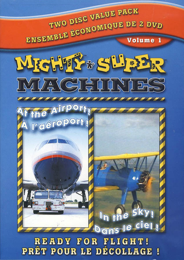 Mighty Super Machines Double Pack - Volume 1 (Bilingual) on DVD Movie
