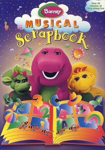 Barney's Musical Scrapbook DVD Movie 