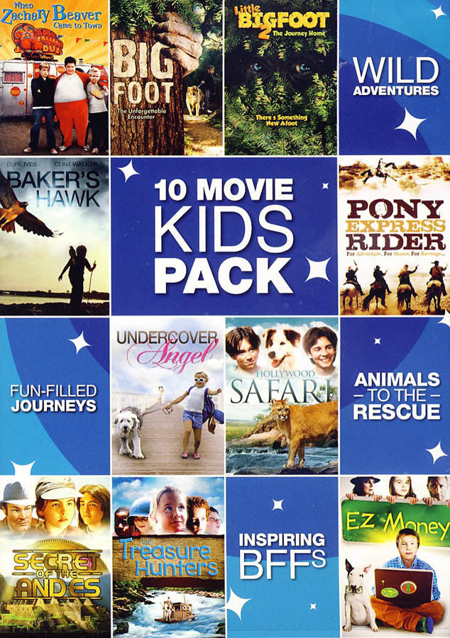 Kids 10 Movie pack Value Movie Collection on DVD Movie