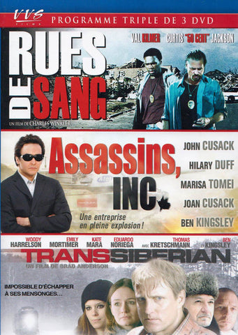 Rues De Sang / Assassins, INC. / Transsiberian (VVS Triple Feature