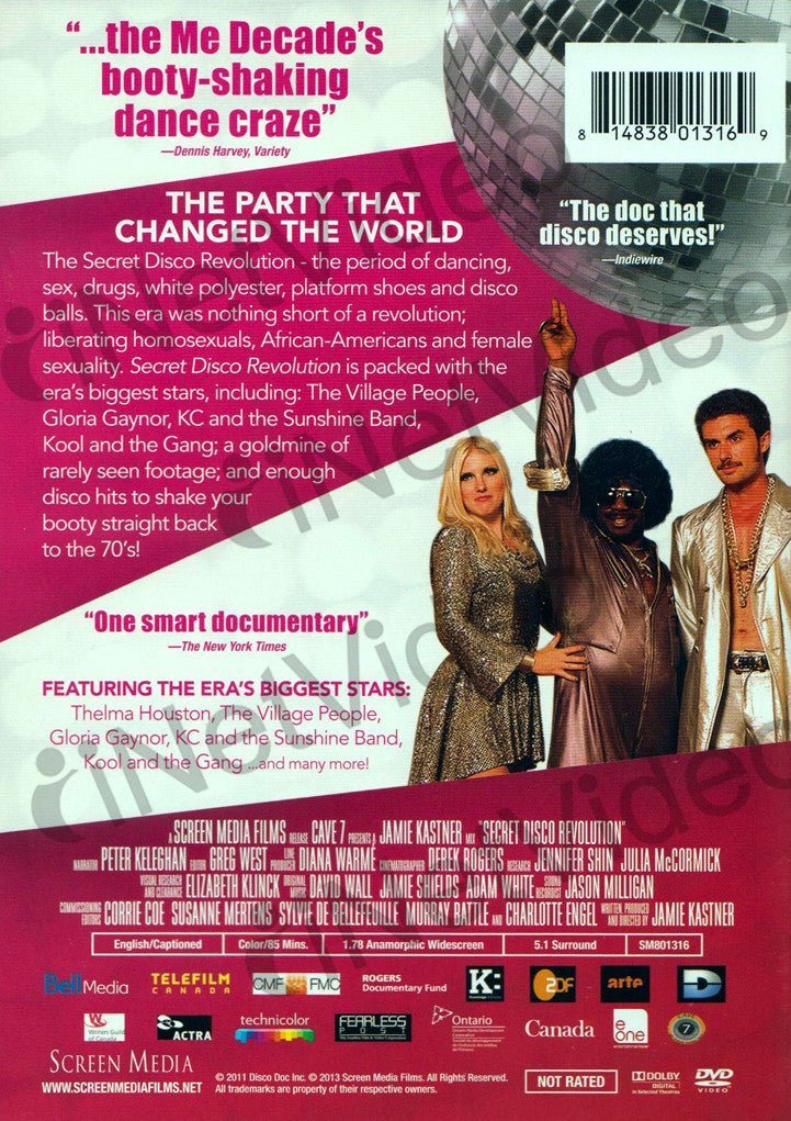 Secret Disco Revolution on DVD Movie