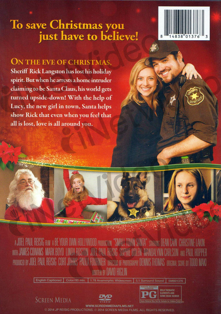 Small Town Santa on DVD Movie