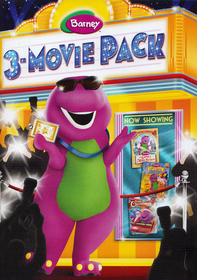 Barney 3-Movie Pack on DVD Movie