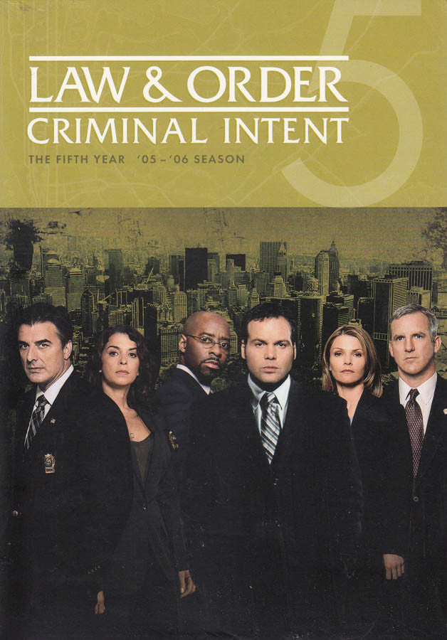 Law & Order - Criminal Intent - The Fifth Year (Boxset) on DVD Movie