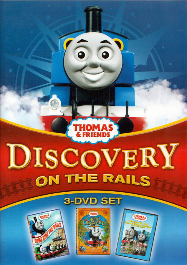 Thomas & Friends: Discovery on the Rails (3-DVD Set) on DVD Movie