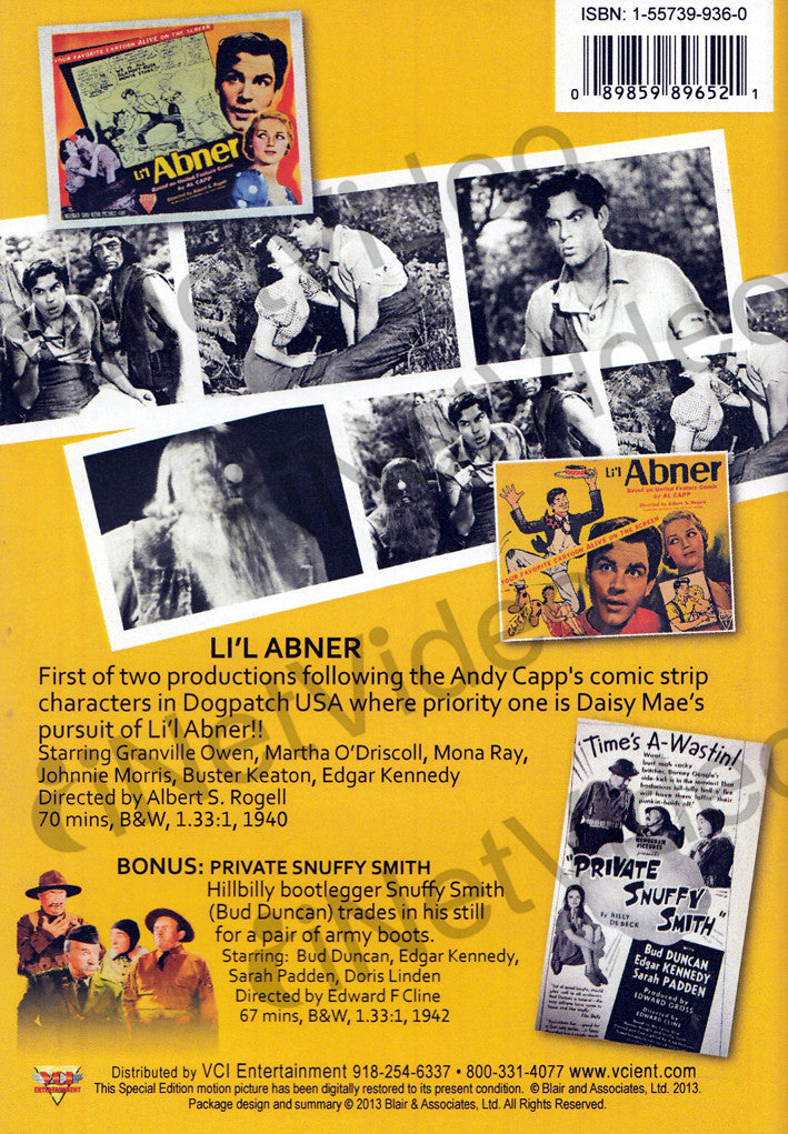 Li l Abner on DVD Movie