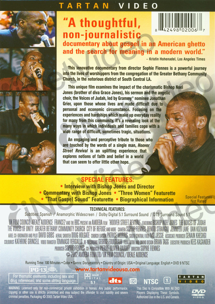 Hoover Street Revival on DVD Movie