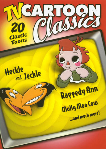 TV Classic Cartoons (Heckle & Jeckle / Raggedy Ann / Molly Moo Cow) DVD Movie 