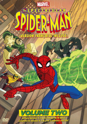 The Spectacular Spider-Man Volume 2 (Bilingual) DVD Movie 