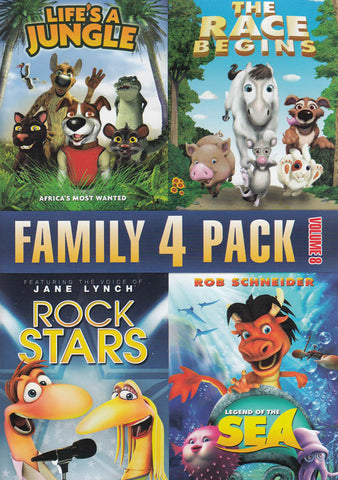 Family 4 Pack - Volume 8 DVD Movie 