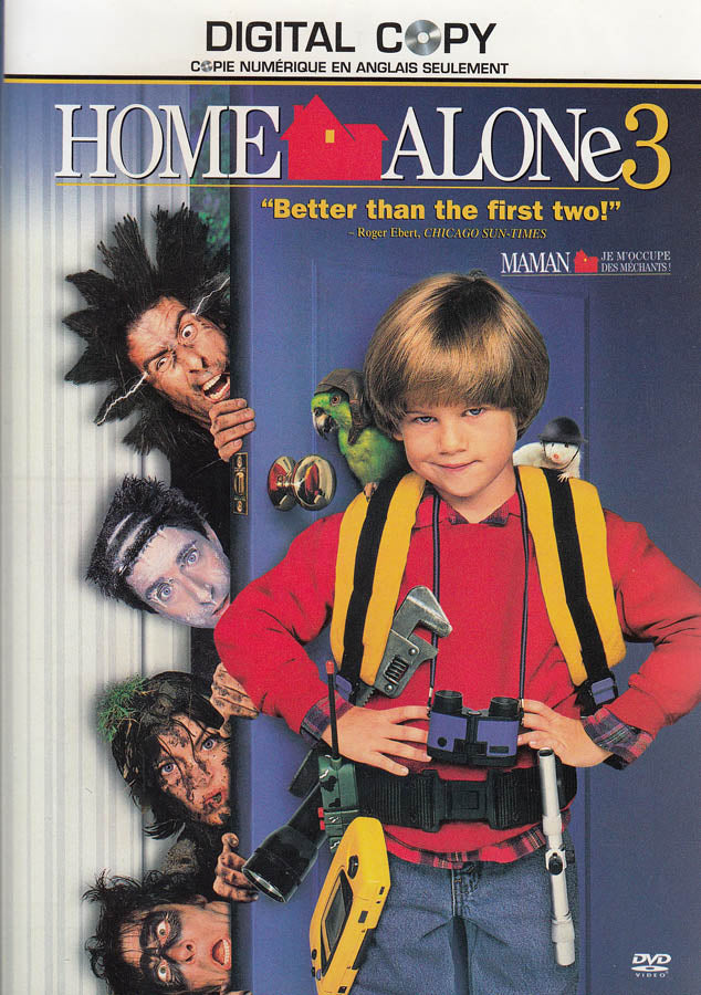 Home Alone 3 Bilingual on DVD Movie