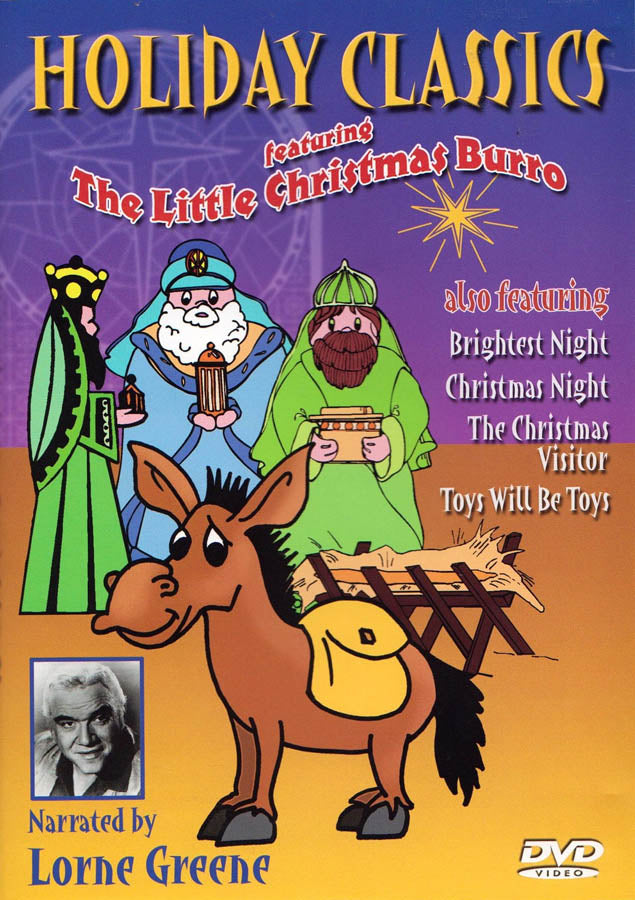 Holiday Classics featuring The Little Christmas Burro on DVD Movie