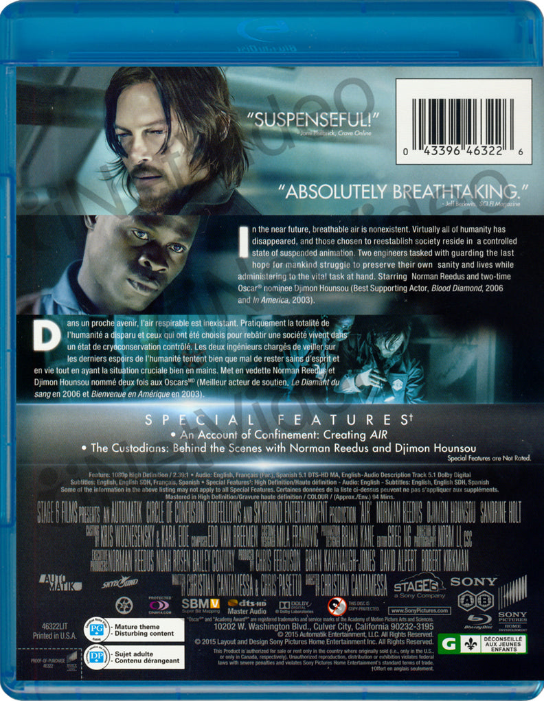 Air (Bluray) (Bilingual) on BLURAY Movie