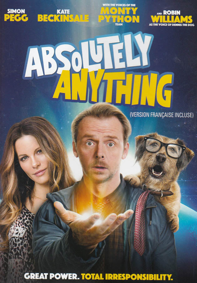 Absolutely Anything (Bilingual) on DVD Movie