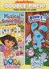 Nickelodeon Double Pack (Dora The Explorer: Musical School Days / Blue's Clue's: Big Musical Movie) DVD Movie 