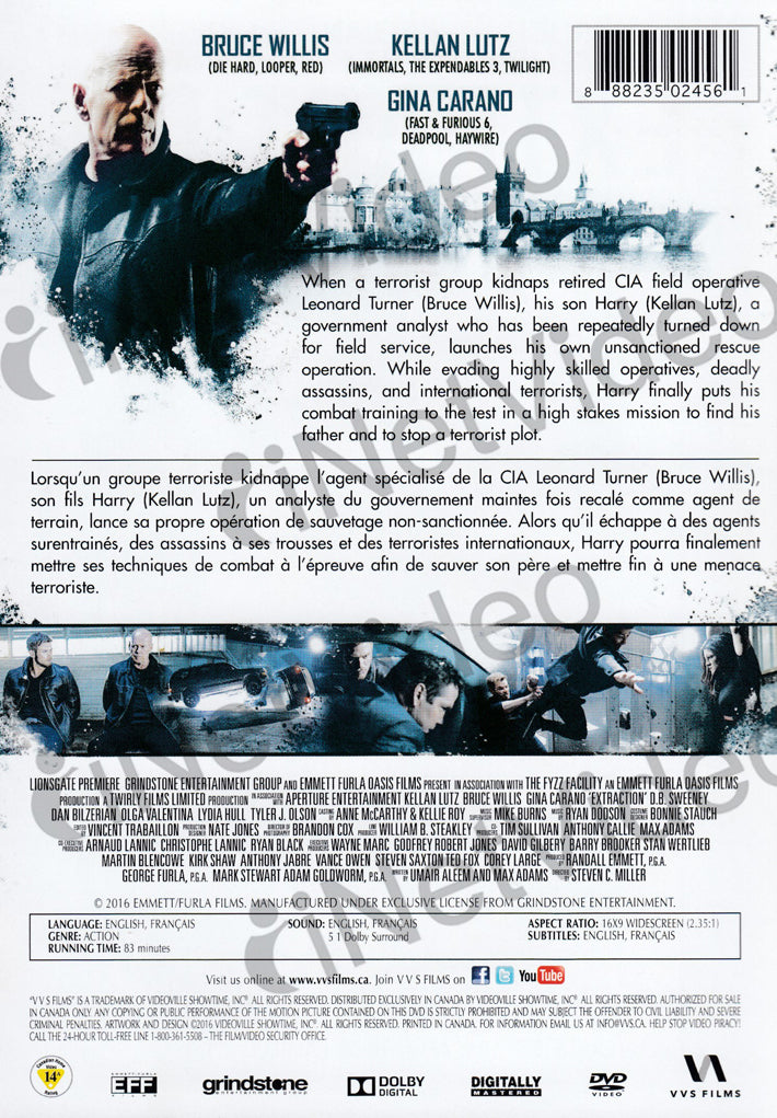 Extraction Bilingual on DVD Movie