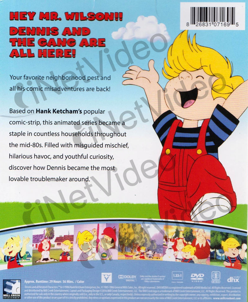 Dennis The Menace The Complete Series Boxset On Dvd Movie 