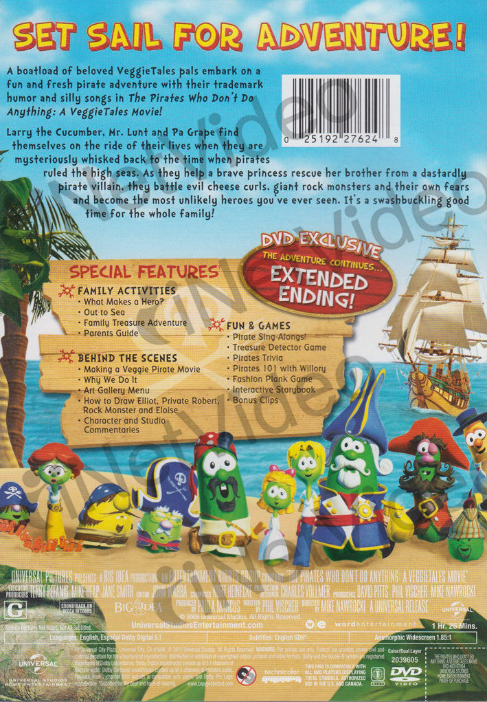 Pirates Who Don t Do Anything: A VeggieTales Movie (Widescreen