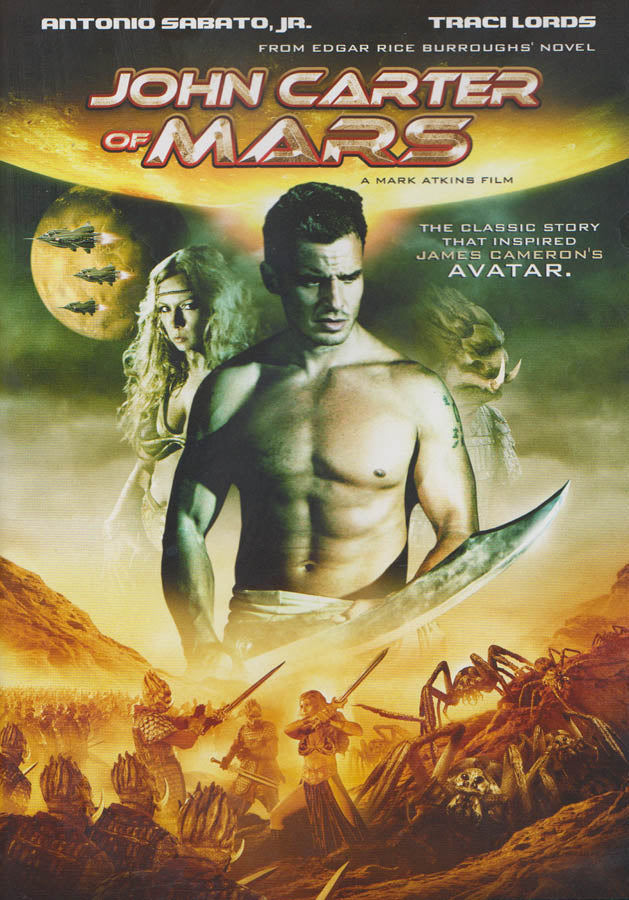 John Carter Of Mars on DVD Movie