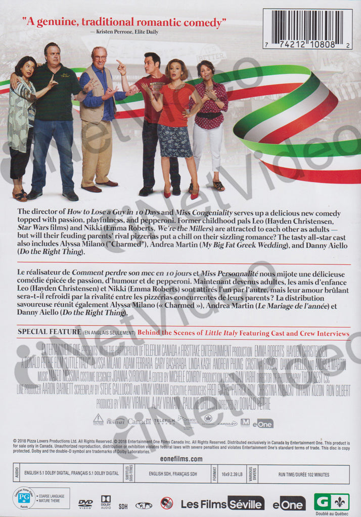 Little Italy Bilingual on DVD Movie