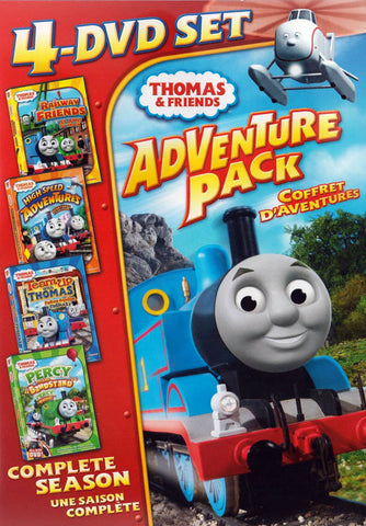 Thomas & Friends: Adventure Pack (4-DVD Set) (Complete Season) (Boxset) (Bilingual) DVD Movie 
