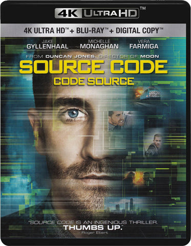 Source Code (4K Ultra HD + Blu-ray + Digital Copy) (Blu-ray 