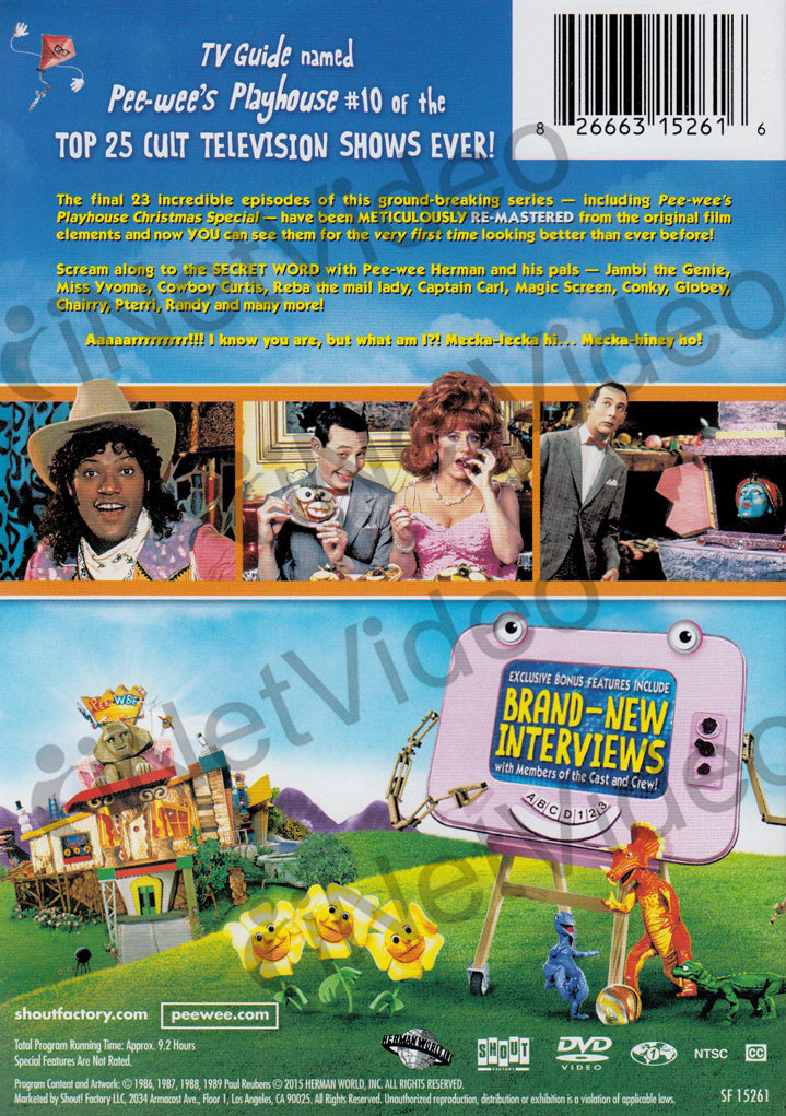 Pee-wee s Playhouse : Seasons 3, 4 & 5 (Special Edition) on DVD Movie