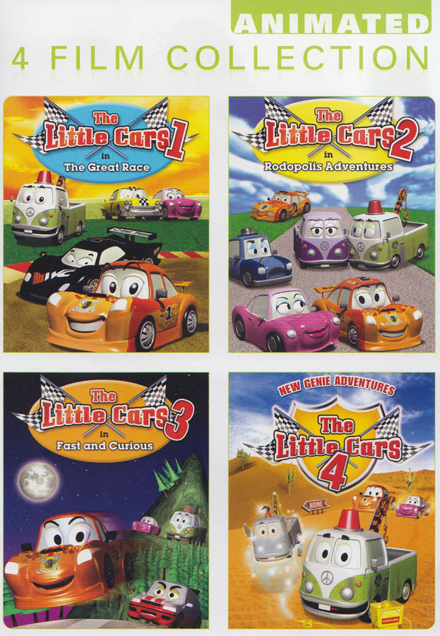 Little Cars 4: New Genie Adventures New DVD 18713585295