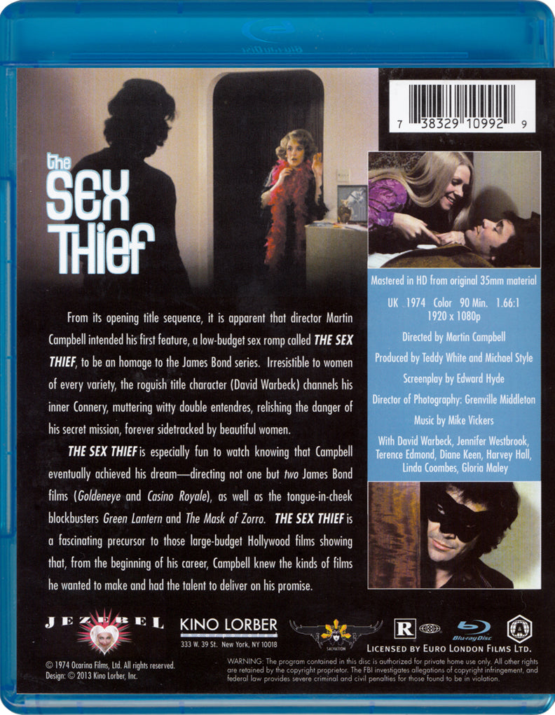 The Sex Thief (Blu-ray) on BLU-RAY Movie