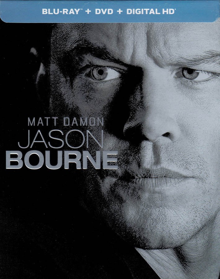 Jason Bourne (Matt Damon) (Blu-ray + DVD + Digital HD) (Black